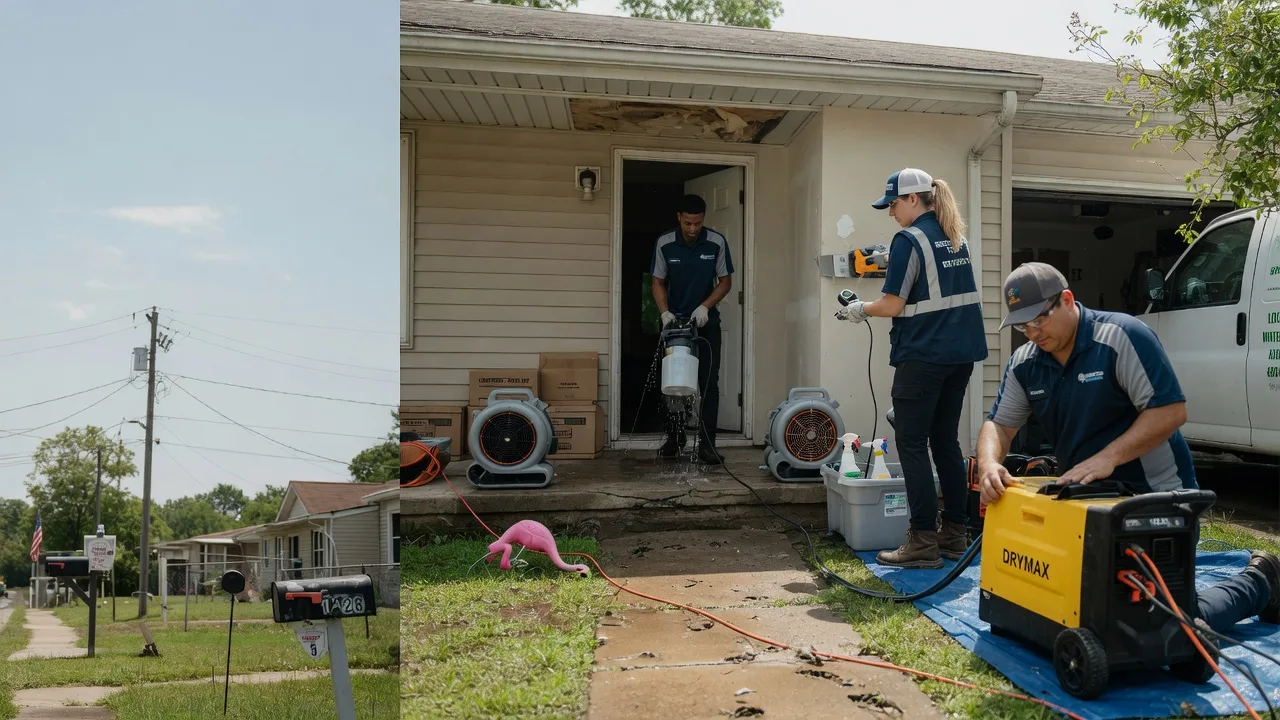 Storm Damage Water Removal in Annona, TX near me